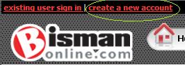 create an account