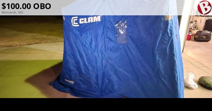 Clam yukon 2 person ice shelter. $200 OBO. | Bismarck, ND