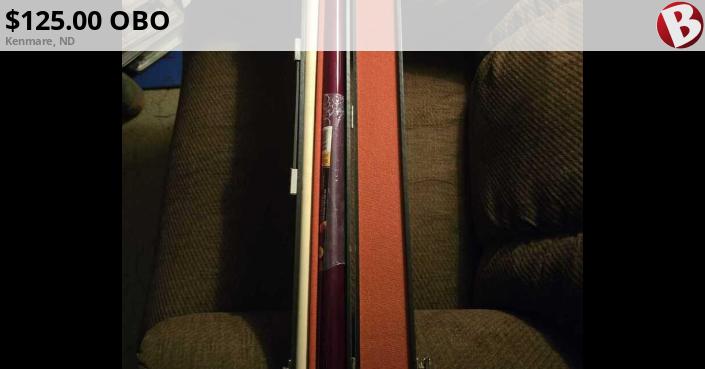 Pool Tube Stick Pool stick never been used got it for a gift couple years ago | Kenmare, ND