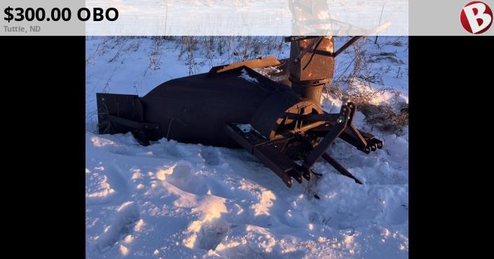 Tuttle Nd 3 point snowblower | Tuttle, ND