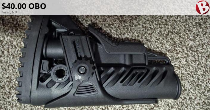 Fast Rising B Plug Defense Cheek rising gforce/fab defense ar stock | Fargo, ND