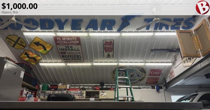 Goodyear Tires letters, these are plastic letters that are around 24 ...