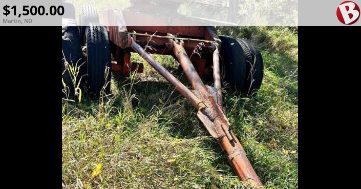 Wheeled Hay Racks Trailer dolly | Martin, ND